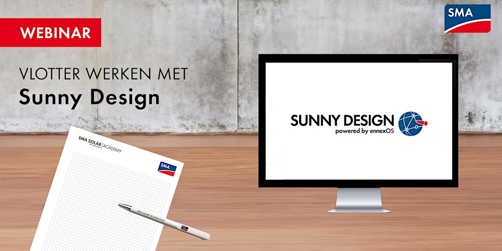 Webinar: Vlotter werken met Sunny Design (1/4)