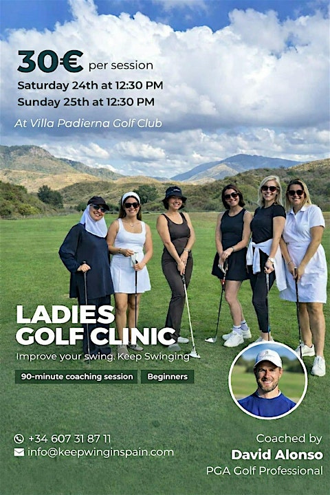 LADIES GOLF CLINIC️⛳️